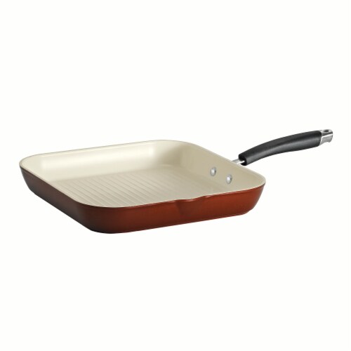 Tramontina Square Grill Pan - Copper Perspective: front