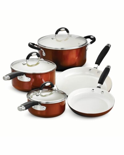 Tramontina Cookware Set - Copper Perspective: front