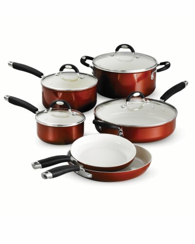 Tramontina Cookware Set - Copper Perspective: front
