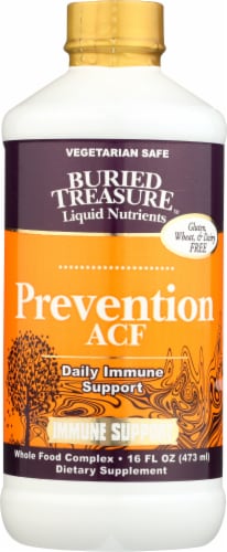 Buried Treasure Prevention ACF Daily Immune Support Supplement Perspective: front