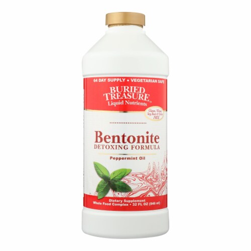 Buried Treasure™ Bentonite Detoxing Formula Perspective: front
