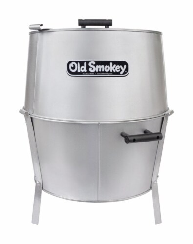 Old Smokey Charcoal Grill Silver - Total Qty: 1 Perspective: front