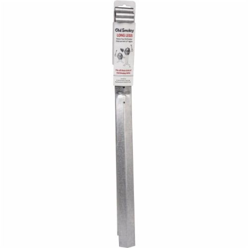 Old Smokey Aluminized Steel Long Leg Extenders OSLL Perspective: front