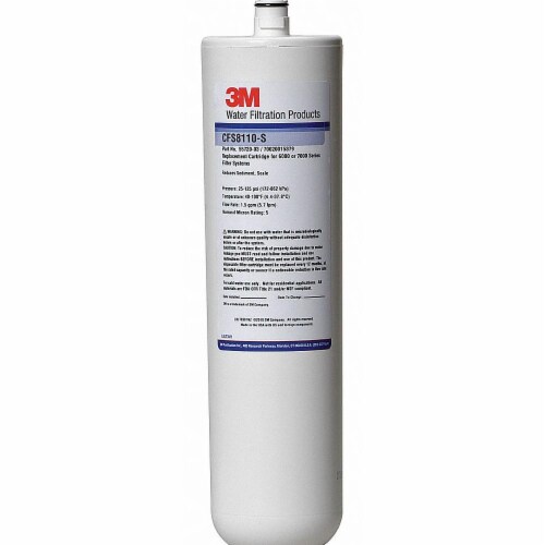 3m Aqua-Pure Quick Connect Filter,5 micron,1.5 gpm 5572003 Perspective: front