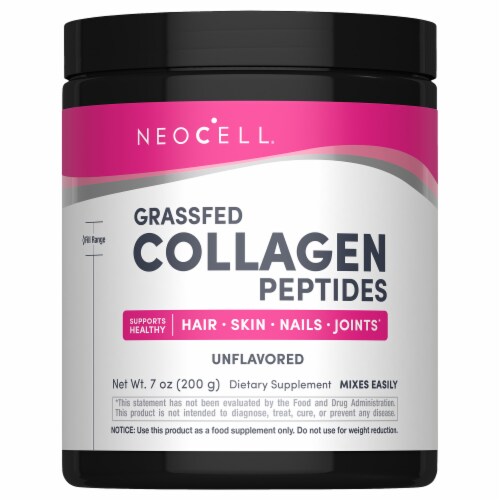 Neocell Powder Type 1 & 3 Super Unflavored Collagen 7 oz Perspective: front