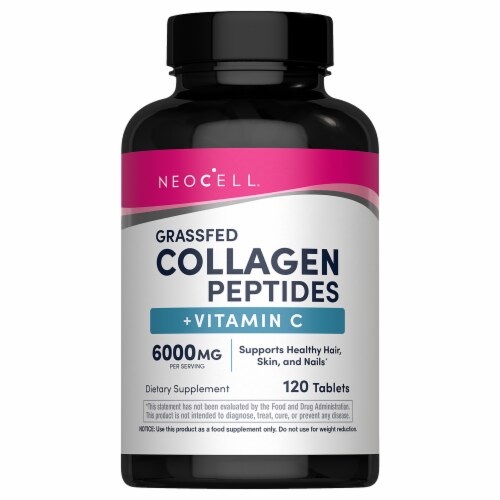 Neocell Super Collagen + Vitamin C 120 Tablets Perspective: front