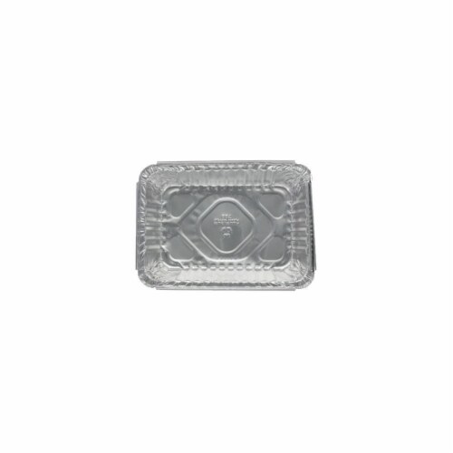 Pactiv Y78830 CPC 2.25 lbs Oblong Aluminum Foil Pan - Case of 400 Perspective: front