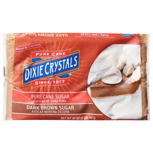 Dixie Crystals® Pure Cane Dark Brown Sugar Perspective: front