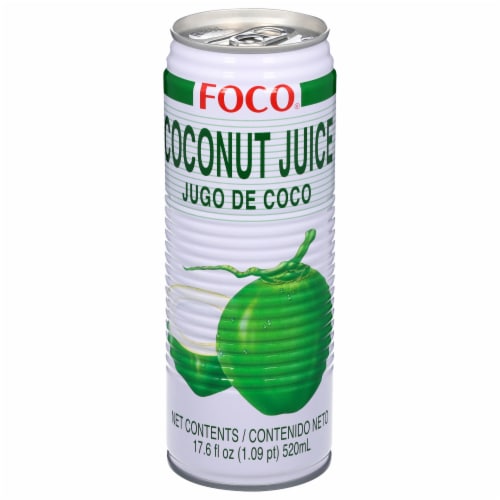Foco Coconut Juice Perspective: front