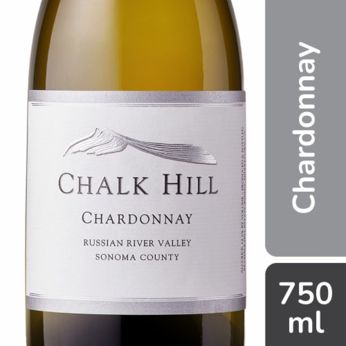 Chalk Hill Chardonnay California White Wine Perspective: front