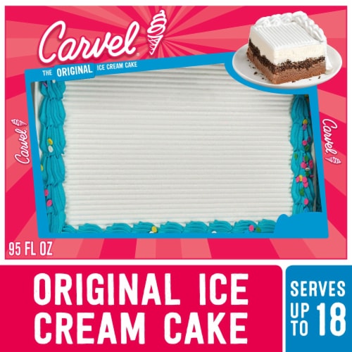 Carvel® Celebration Chocolate and Vanilla Ice Cream Cake