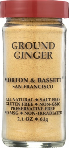 Morton & Bassett All Natural Ground Ginger, 2.1 oz - Harris Teeter