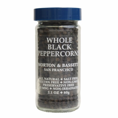 Morton & Bassett® Black Peppercorns Perspective: front