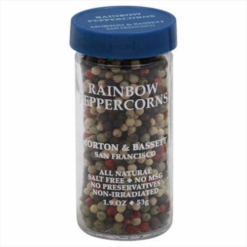 Morton & Bassett® All Natural Rainbow Peppercorns Perspective: front