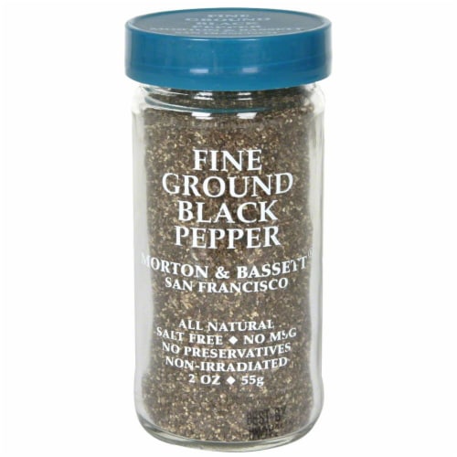 Morton & Bassett Fine Ground Black Pepper Perspective: front