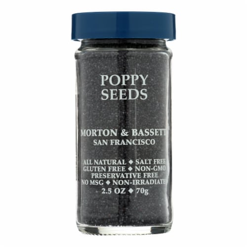 Morton & Bassett All Natural Poppy Seeds Perspective: front
