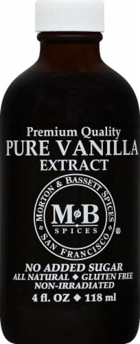 Morton & Bassett® Premium Quality Pure Vanilla Extract Perspective: front