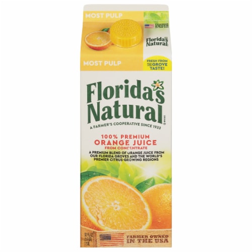 Florida’s Natural Most Pulp 100% Premium Orange Juice