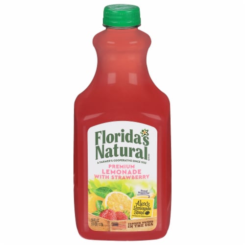 Florida's Natural® Premium Lemonade With Strawberry Perspective: front