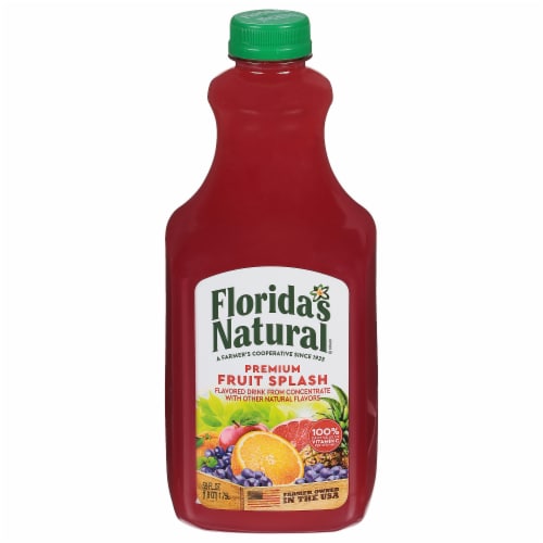 Florida's Natural Premium Fruit Splash Juice Perspective: front
