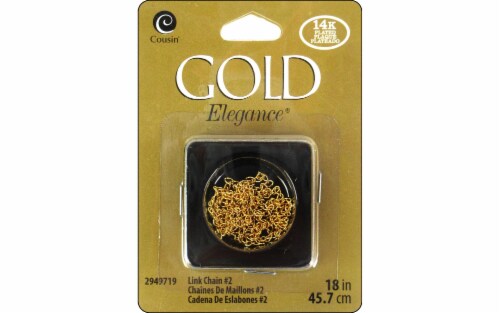 Cousin 14K Gold Plate Elegance Chain 18 Link 2 1 Fred Meyer