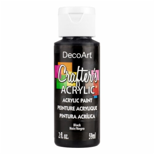 Crafter's Acrylic All-Purpose Paint 2oz-Black, 2oz - Kroger