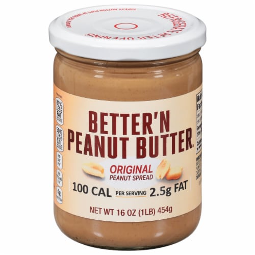 Better'n Peanut Butter Original Peanut Spread Perspective: front