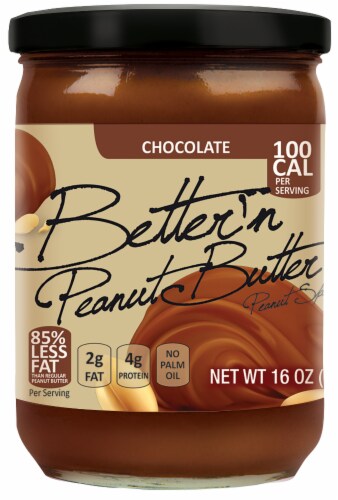Better'n Peanut Butter Chocolate Spread Perspective: front