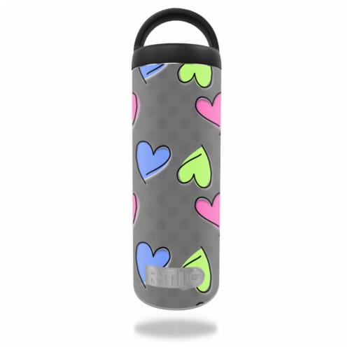 MightySkins RTBOT18-Girly Skin for RTIC 18 oz Bottle 2016 Wrap Cover Sticker - Girly Perspective: front