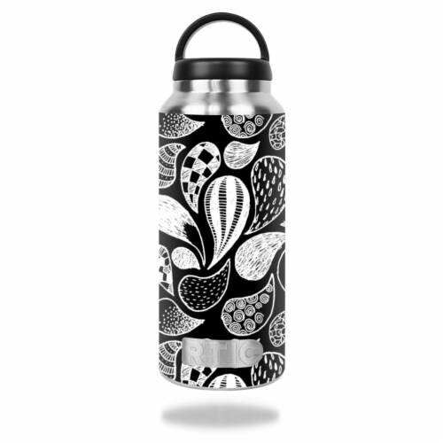 MightySkins RTBOT36-Drops Skin for RTIC 36 oz Bottle 2016 Wrap Cover Sticker - Drops Perspective: front