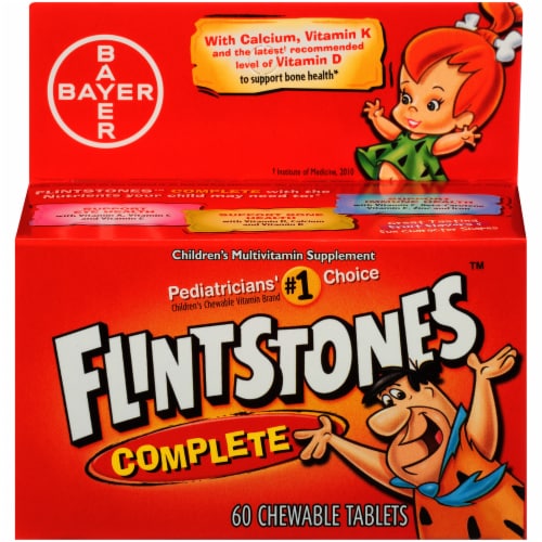 Flintstones™ Complete Kids Multivitamins Chewable Tablets Perspective: front