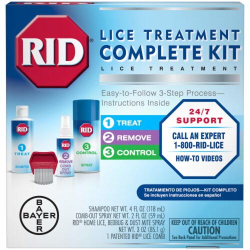 Kroger Rid Lice Treatment Complete Kit 1 Ct