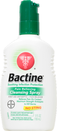 Bactine Pain Relieving Cleansing Spray Perspective: front