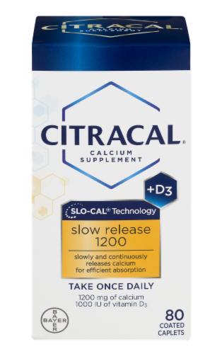 Citracal Slow Release Tablets Perspective: front