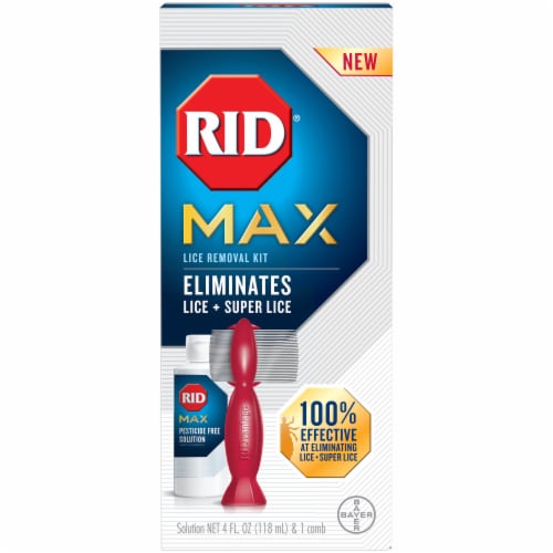 RID Max Lice Removal Kit Perspective: front