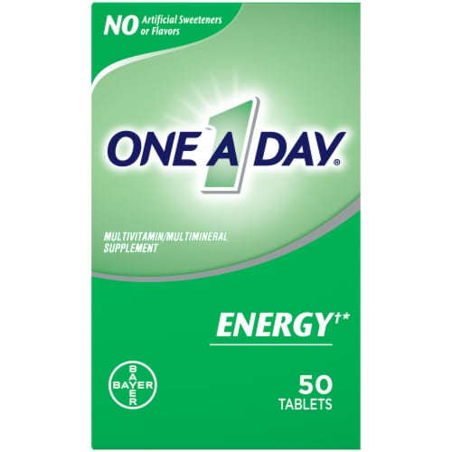 One A Day® Energy Multivitamin Tablets Perspective: front