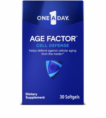 One A Day® Age Factor™ Cell Defense Softgels Perspective: front