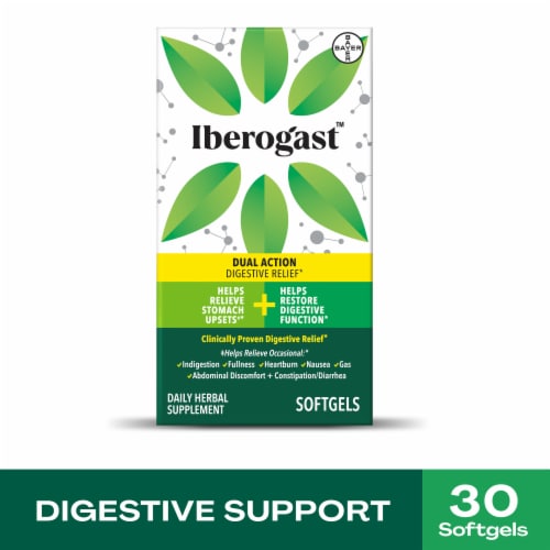 Iberogast™ Digestive Relief Softgels Perspective: front