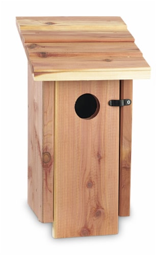 Pennington Cedar Bluebird Nesting House Perspective: front