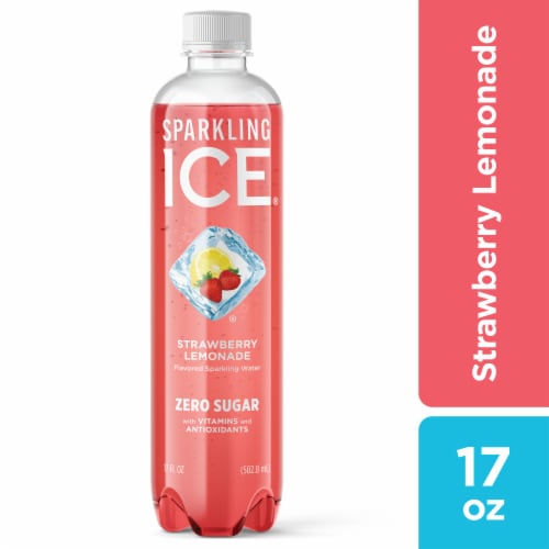 Sparkling Ice Zero Sugar Strawberry Lemonade Sparkling Water