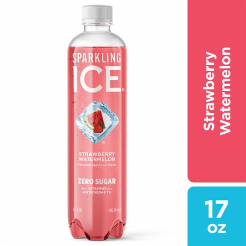 Sparkling Ice® Strawberry Watermelon Flavored Sparkling Bottled Water