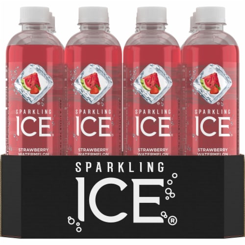 Sparkling Ice® Strawberry Watermelon Sparkling Water Perspective: front