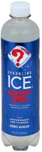 Sparkling ICE Mystery Fruit Flavor Sparkling Water Perspective: front