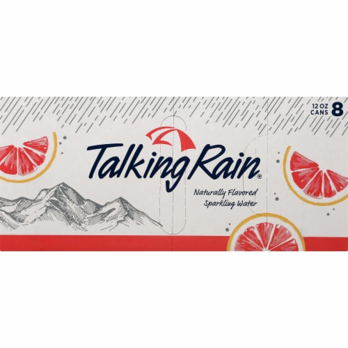 Talking Rain Grapefruit Sparkling Water, 8 cans / 12 fl oz Smith’s