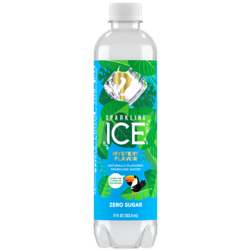 Sparkling Ice Mystery Flavor Sparkling Water Perspective: front