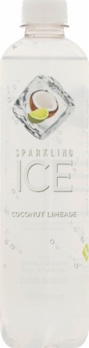 Sparkling Ice® Coconut Limeade Flavored Sparkling Bottled Water Perspective: front