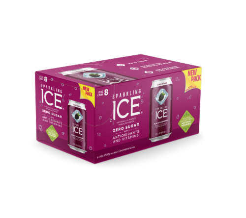 Sparkling Ice Black Raspberry Perspective: front