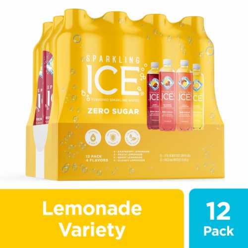 Sparkling Ice Lemonade Variety Pack Perspective: front