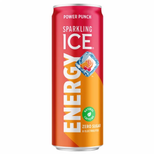 Sparkling Ice® + Energy Power Punch Energy Drink Perspective: front