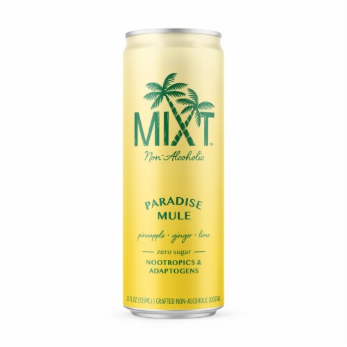 MIXT Non-Alcoholic Paradise Mule Perspective: front